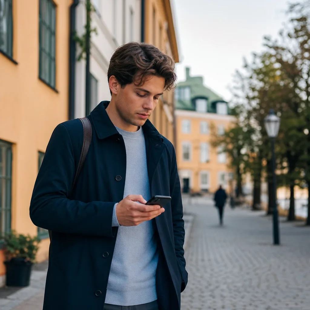 Snabb mobilsurf i stadsmiljö
