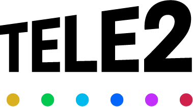 Tele2s nät logotyp